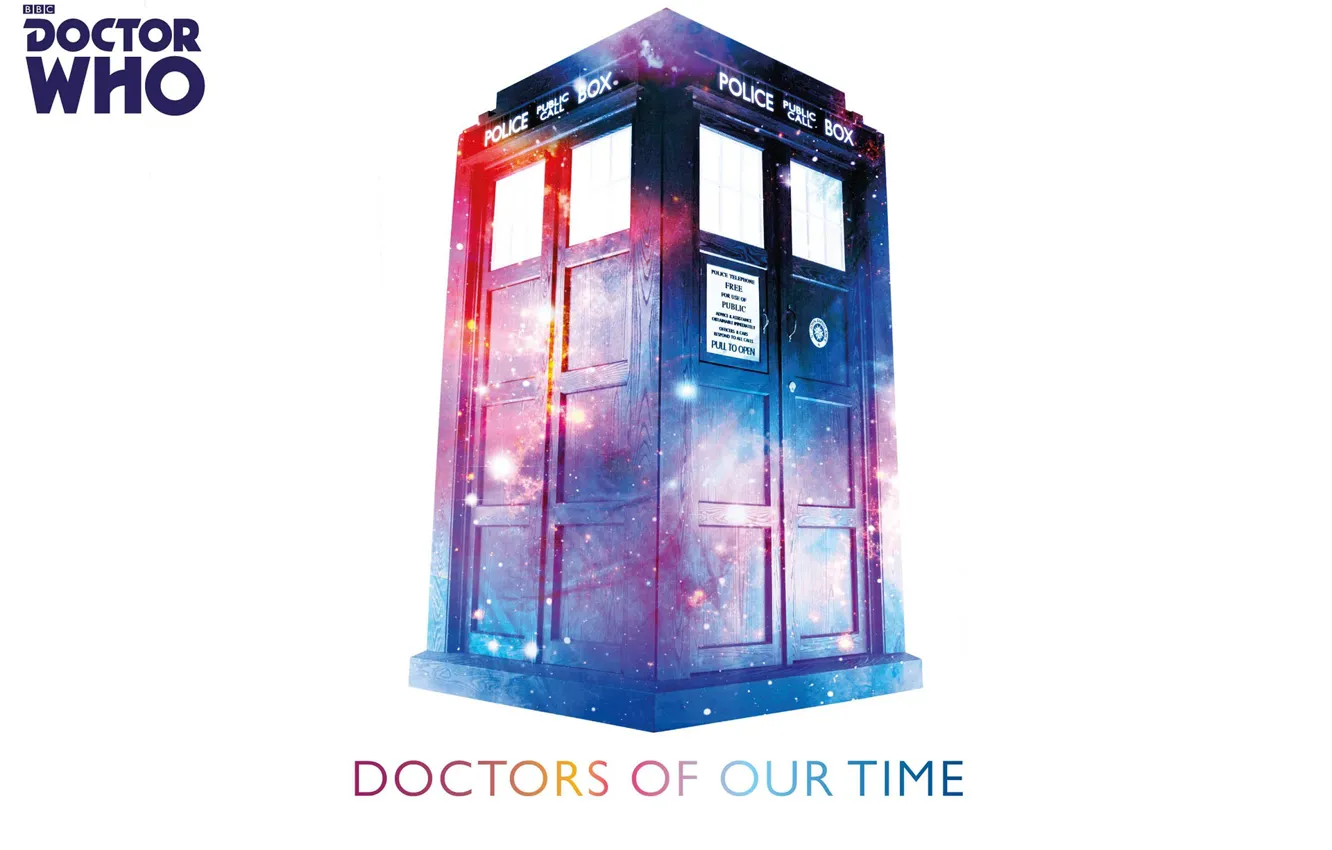 Фото обои белый фон, будка, Doctor Who, Доктор Кто, ТАРДИС, TARDIS
