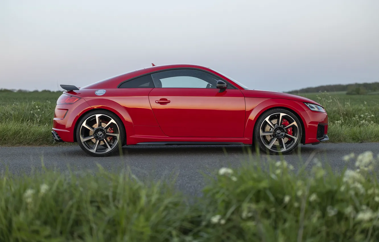 Фото обои Audi, side view, TT, Audi TT RS Coupe