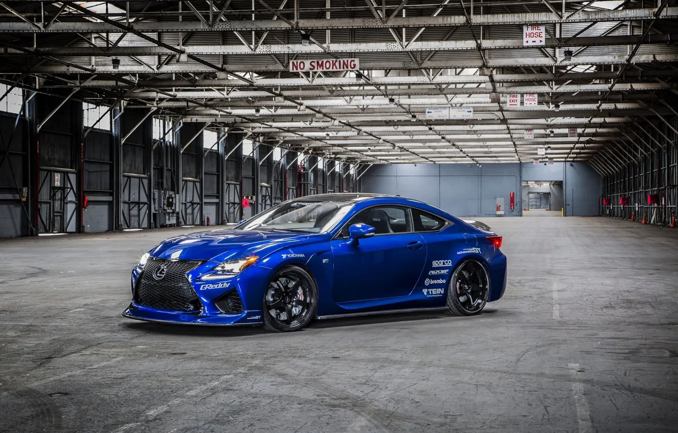 Фото обои Lexus, Tuning, RC-F, SEMA 2014