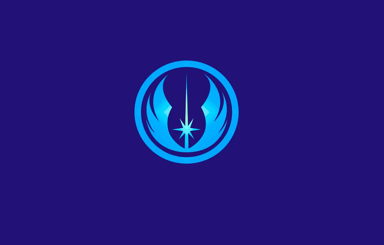 Фото обои abstract, logo, Jedi Order