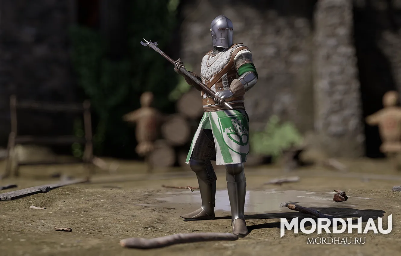 Фото обои воин, средневековье, Mordhau, средневековый экшен, многопользовательский средневековый экшен, воин средневековья