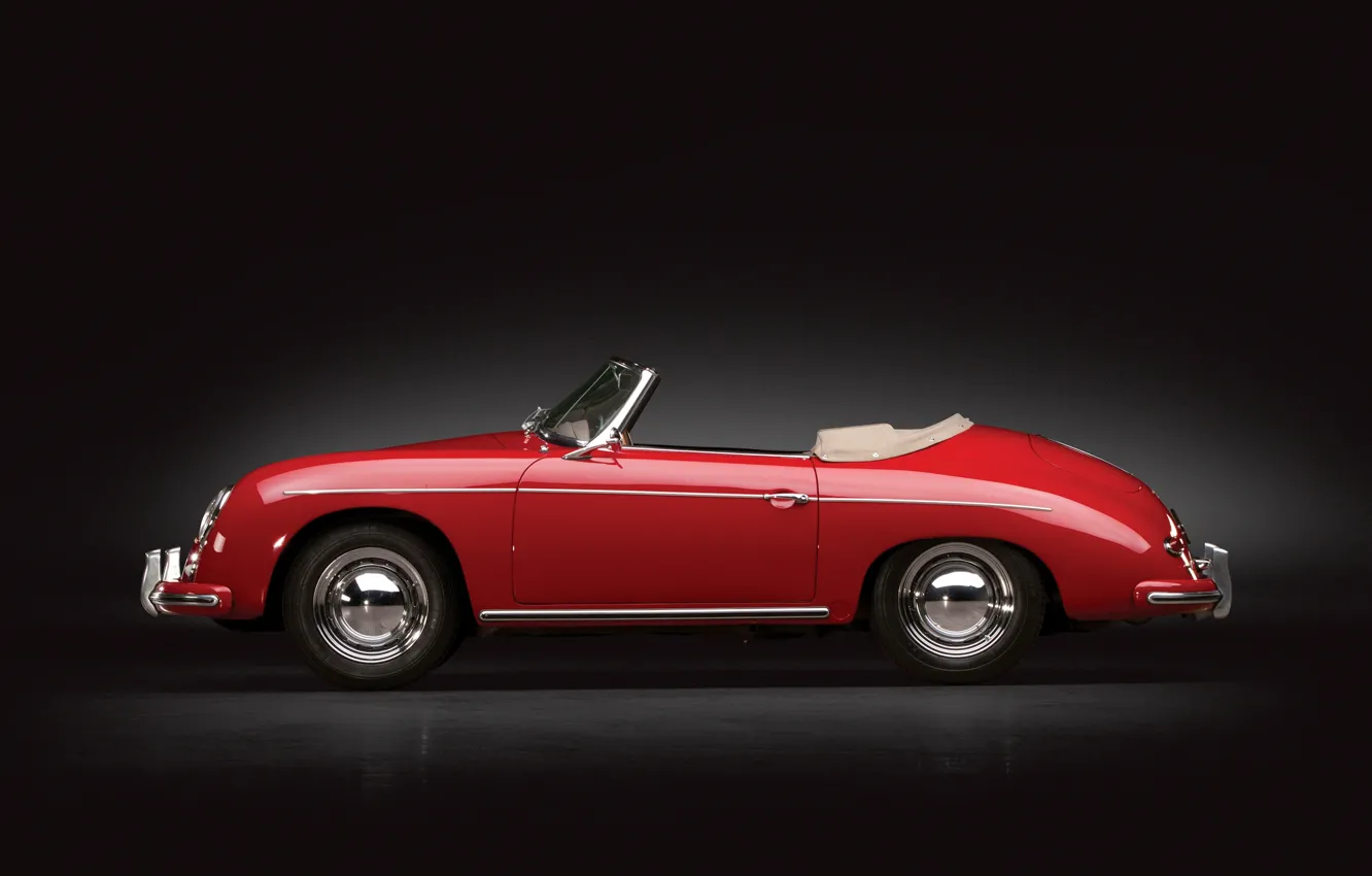 Фото обои Porsche, 1959, 356, sports car, Porsche 356A 1600 Convertible D