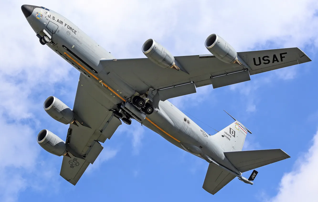 Фото обои Boeing, Stratotanker, KC-135R