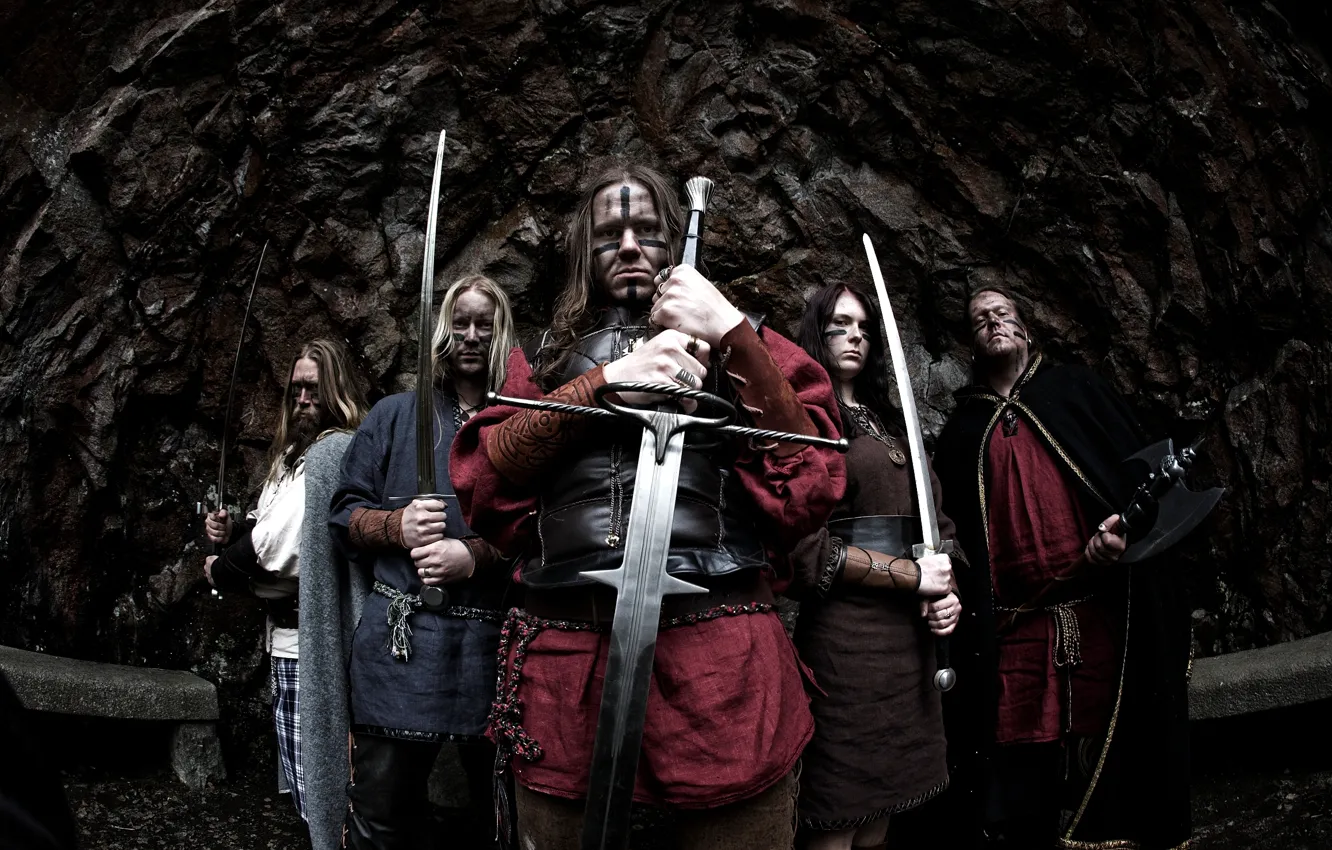 Фото обои rock, finland, pagan metal, меченосец, ensiferum