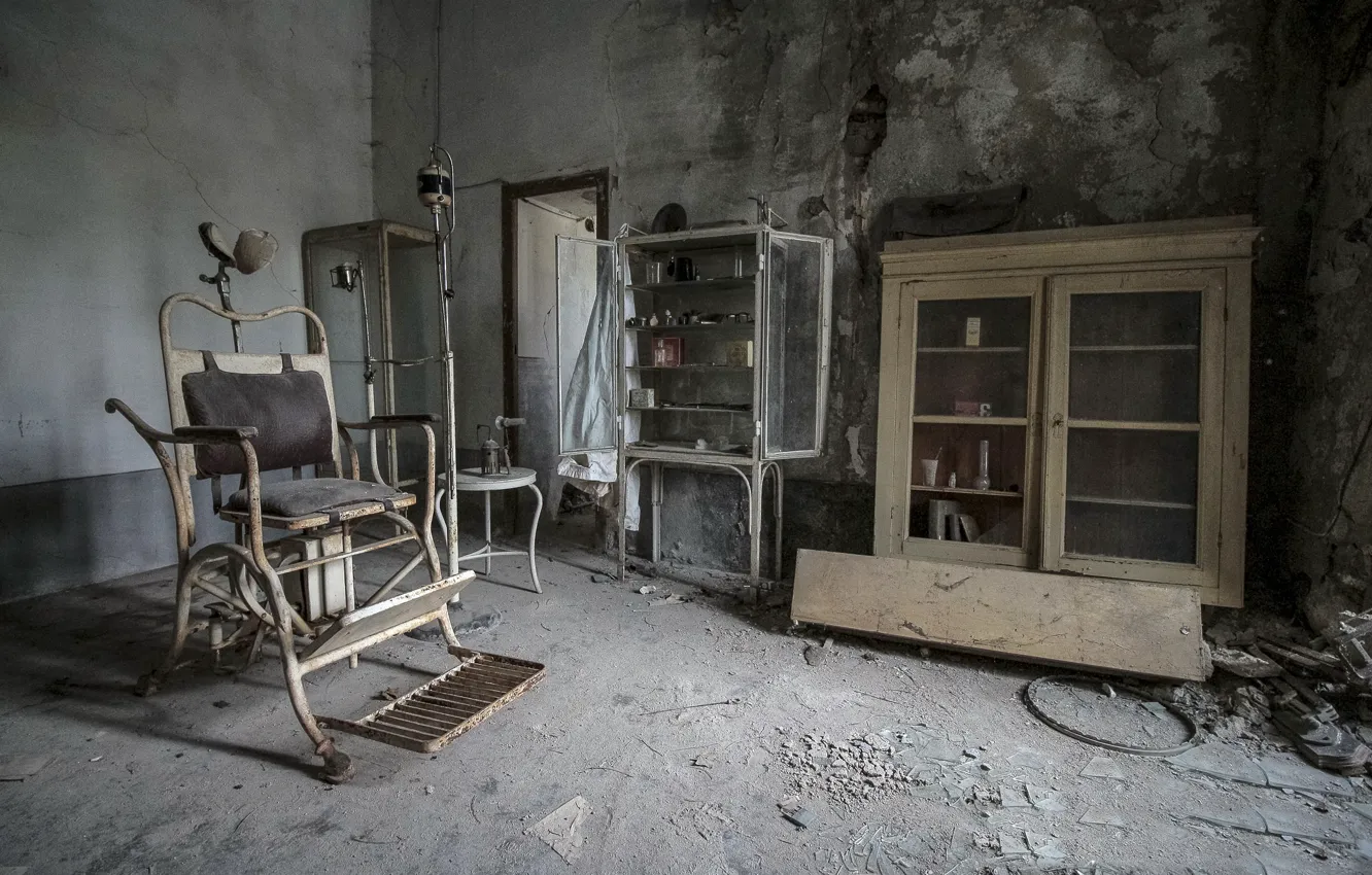 Фото обои стул, кабинет, поликлиника