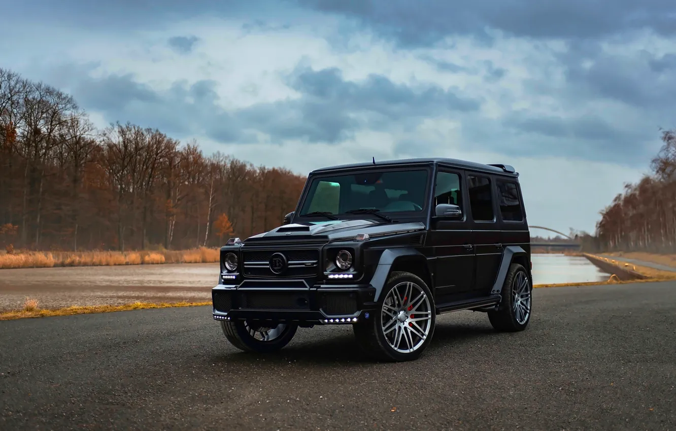 Фото обои природа, тюнинг, BRABUS, гелик