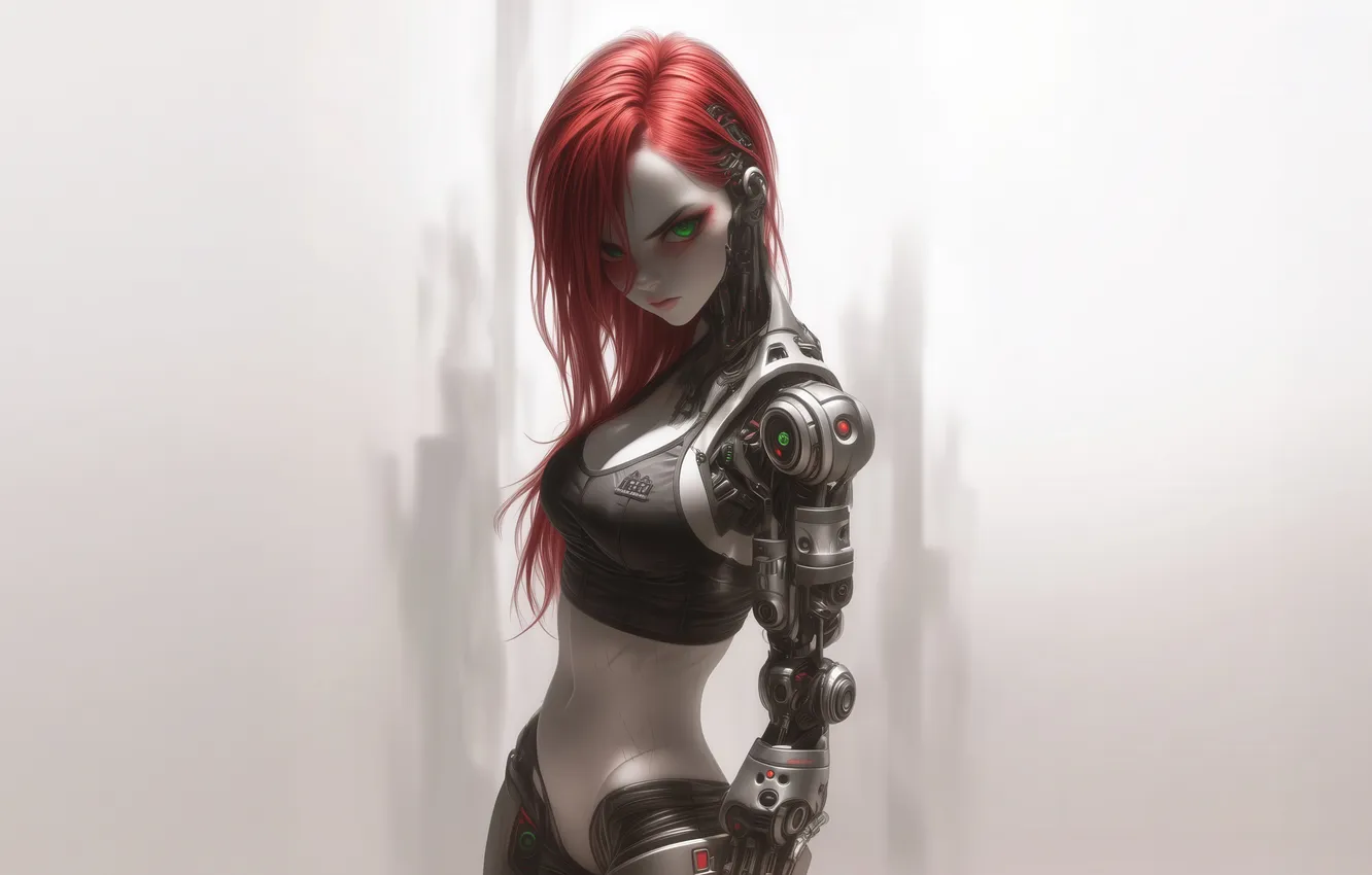 Фото обои queen, rise, cyborg