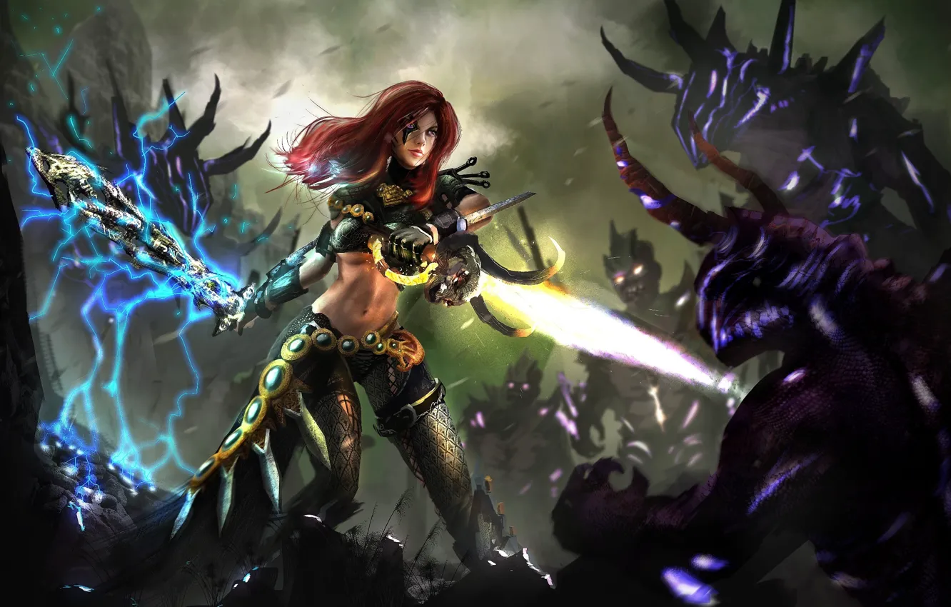 Фото обои Fantasy, Guild Wars 2, MMO, GW2