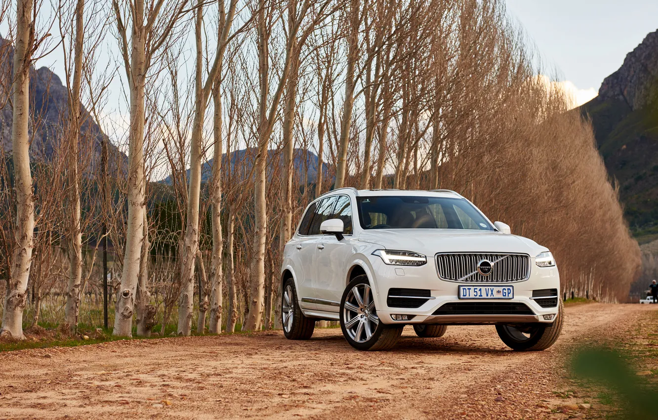 Фото обои Volvo, XC90, вольво, 2015, ZA-spec, Momentum