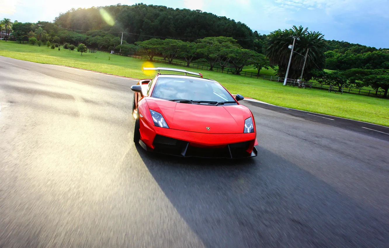 Фото обои Lamborghini, Gallardo, Super Trofeo Stradale, LP570-4