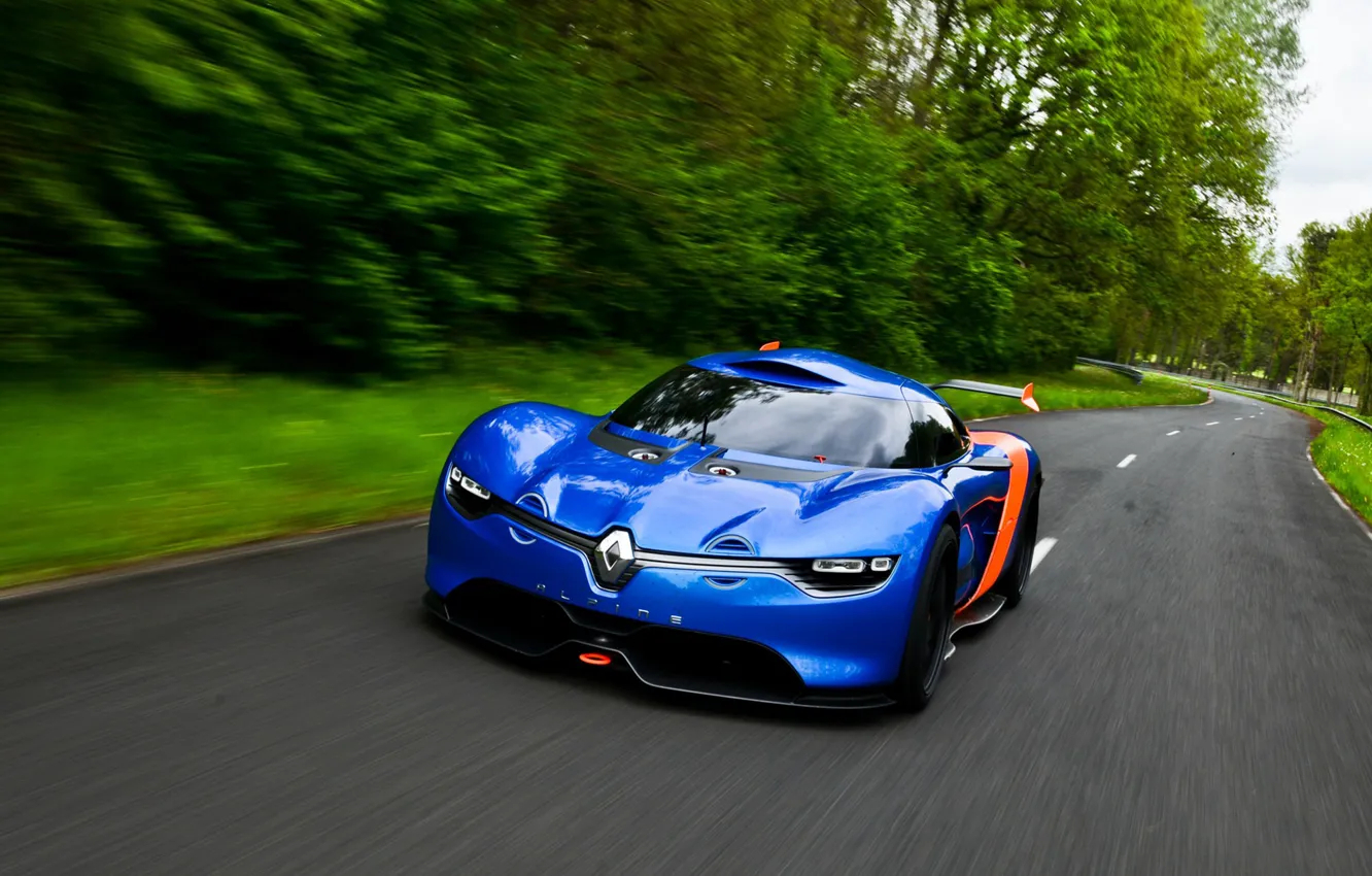 Фото обои concept, renault, a110, alpine