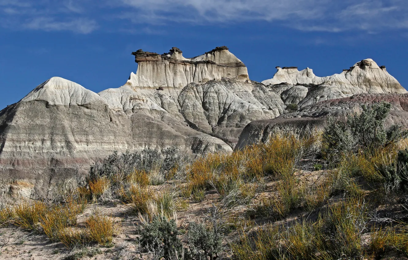 Фото обои горы, скалы, США, Нью-Мексико