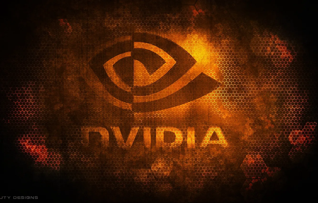Фото обои Nvidia, Logo, GeForse