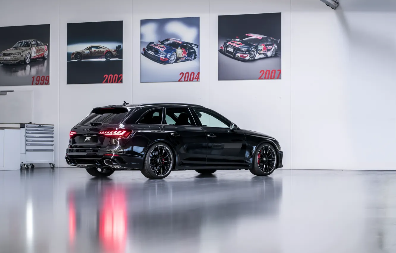 Фото обои Audi, RS 4, ABT, RS4, Avant, 2020