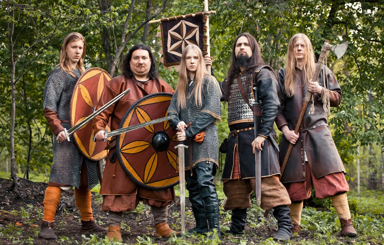 Фото обои группа, metal, band, russian, Аркона, pagan, Arkona