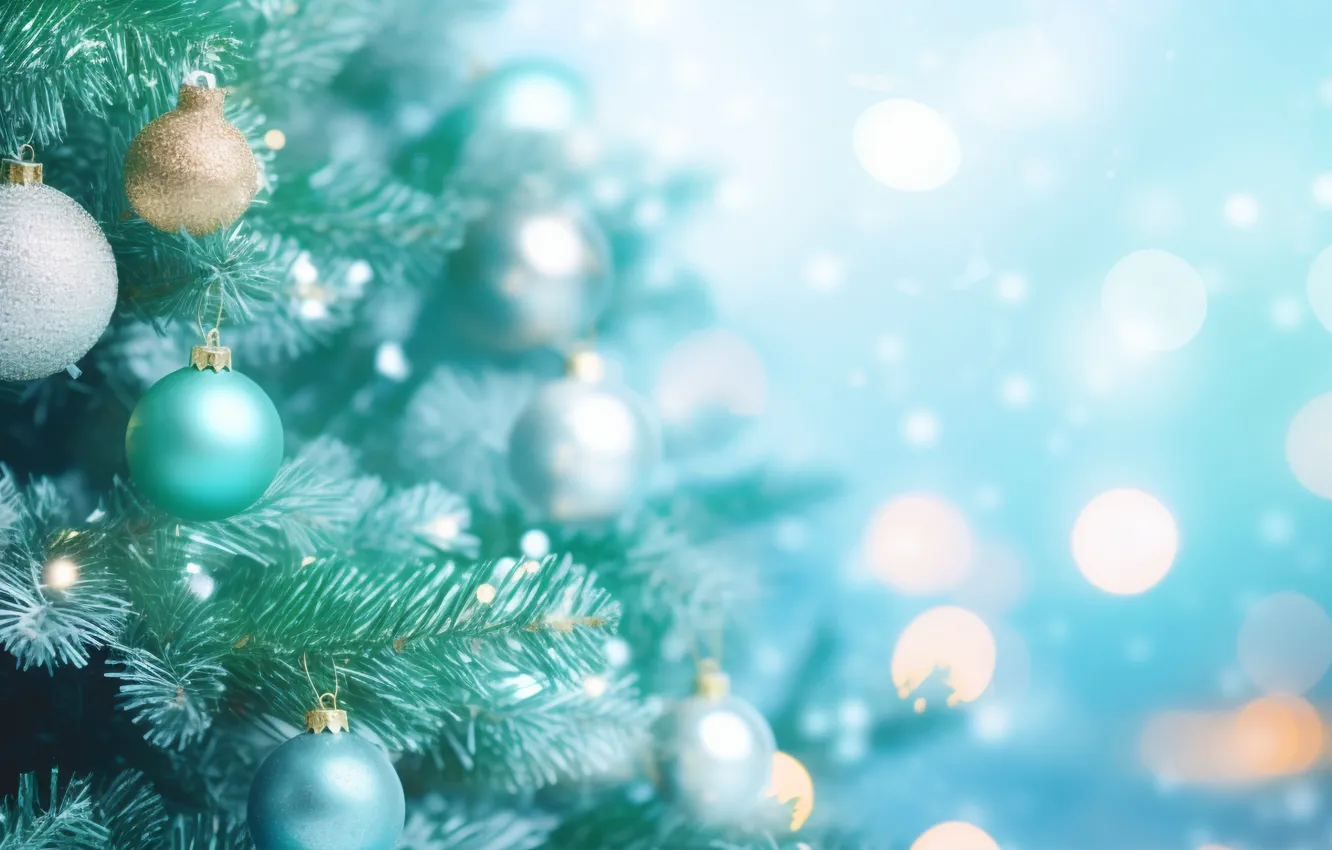 Фото обои украшения, шары, елка, Новый Год, Рождество, new year, happy, Christmas