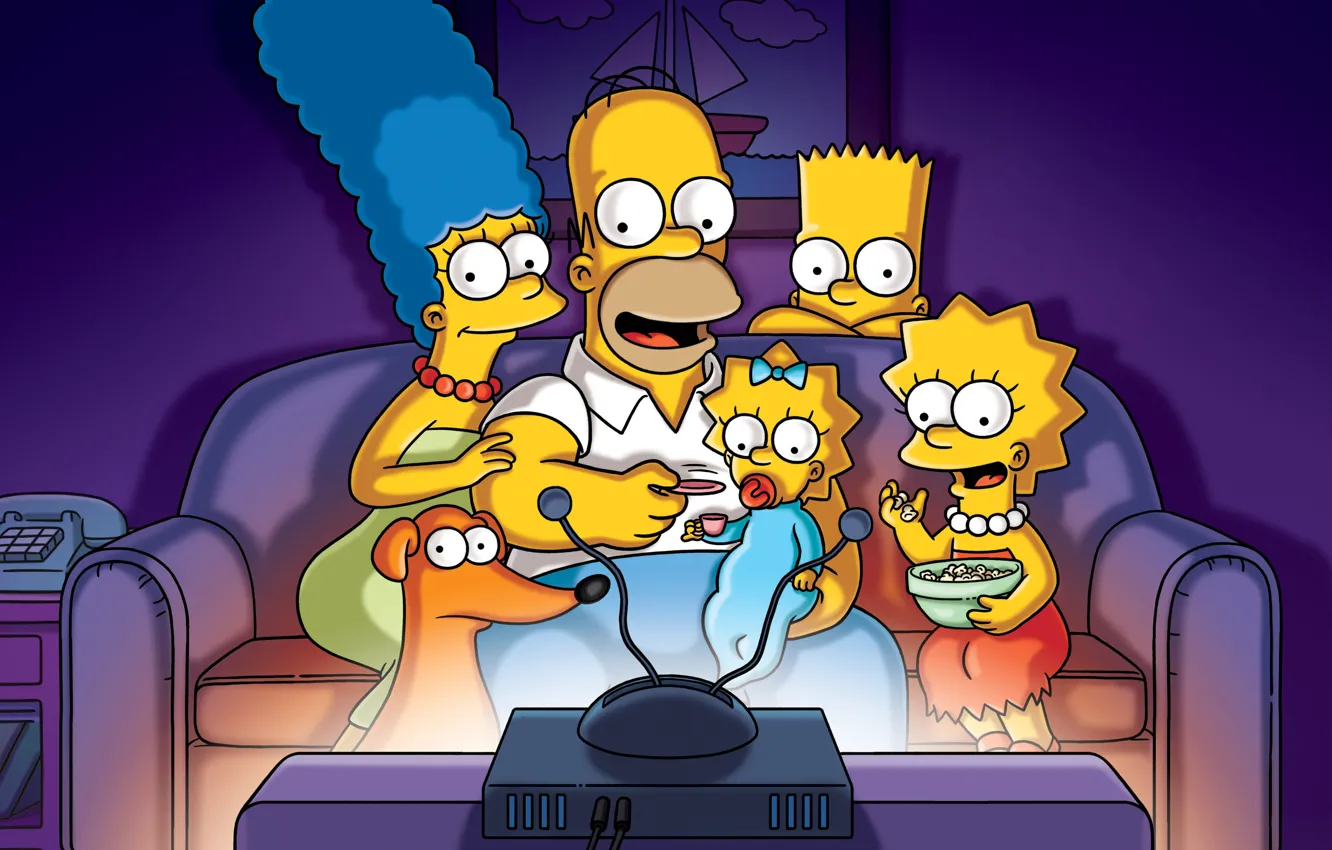 Фото обои Симпсоны, Сериал, Мультик, Мультфильм, The Simpsons, Tv Series