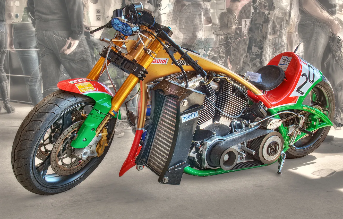 Фото обои дизайн, HDR, мотоцикл, форма, байк, спортивный