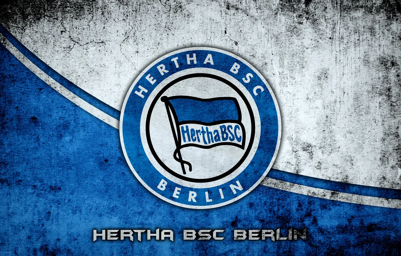 Фото обои wallpaper, logo, football, Sport, Hertha Berlin
