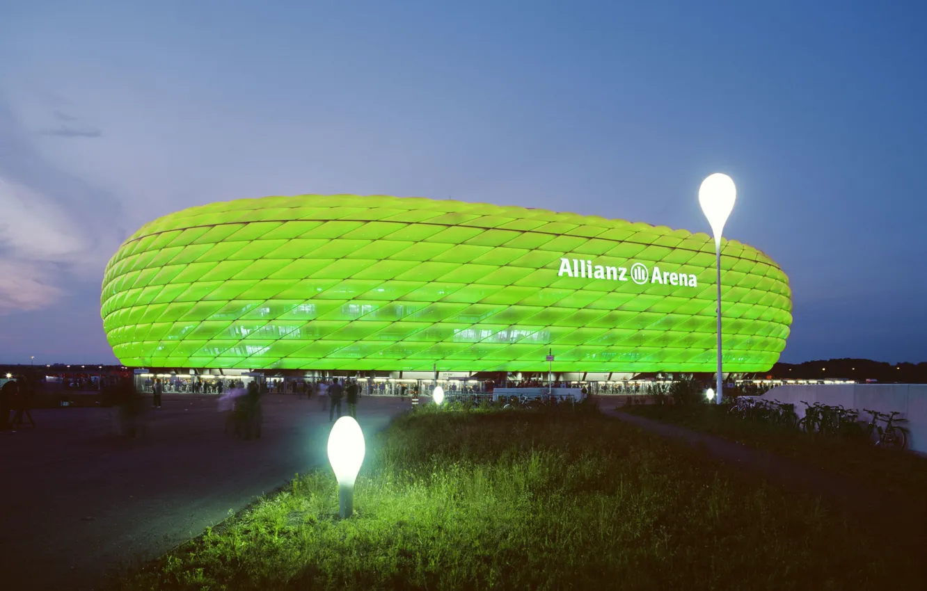 Фото обои Munich, стадион, munich, Allianz Arena