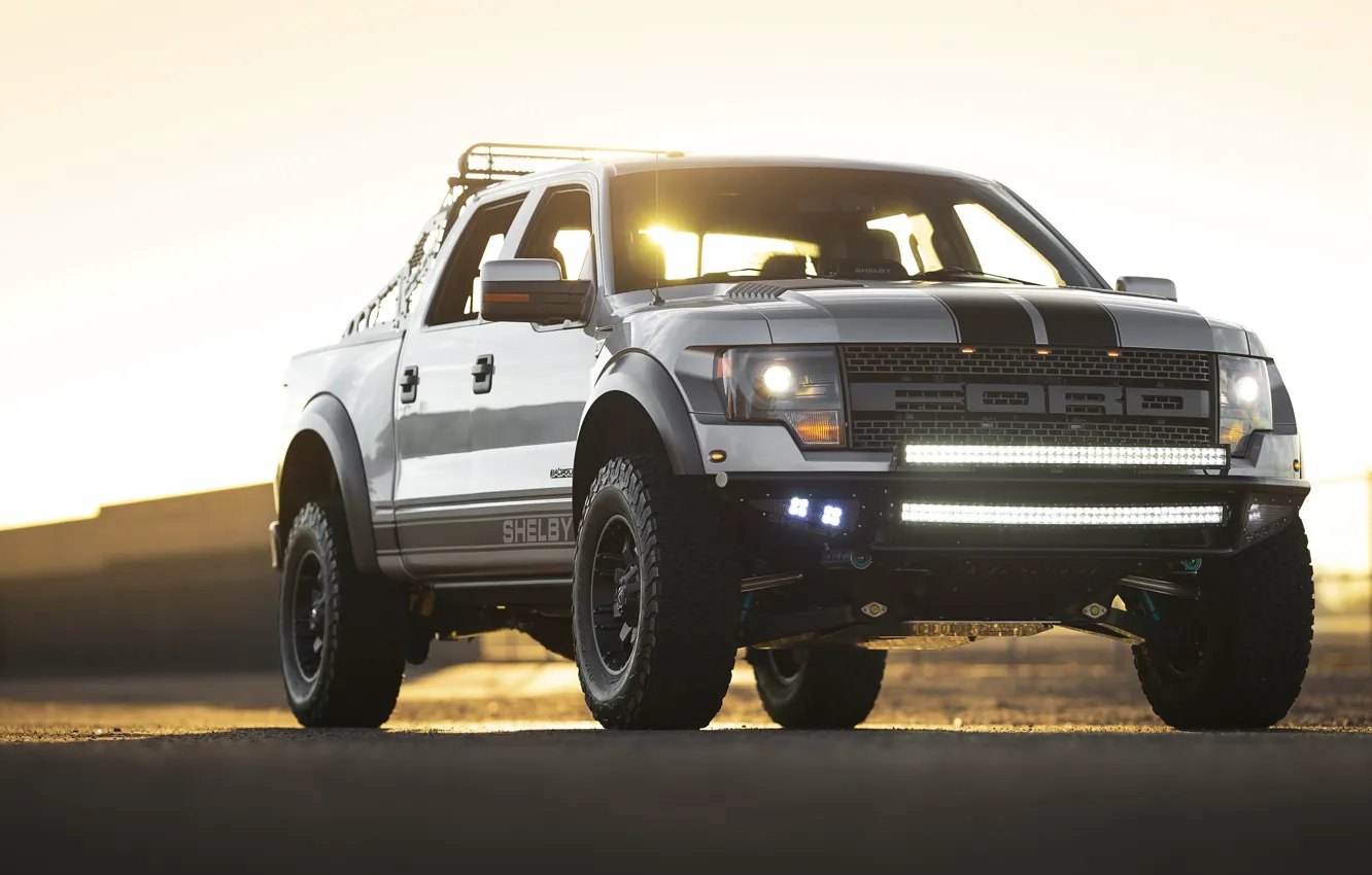 Фото обои Shelby, Pickup, 2013, American Car, Ford F-150, Baja 700