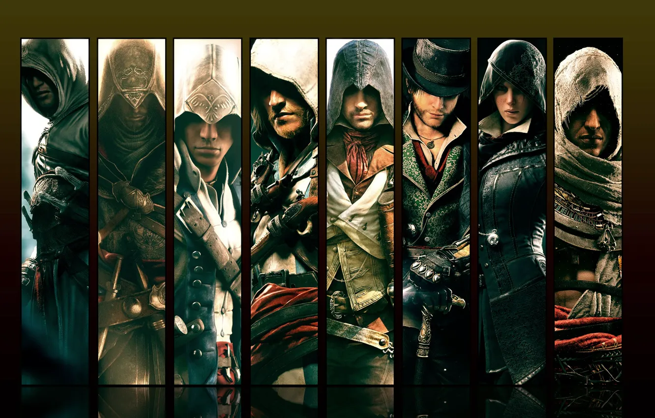 Фото обои Герои, Assassin's Creed, Ассассины