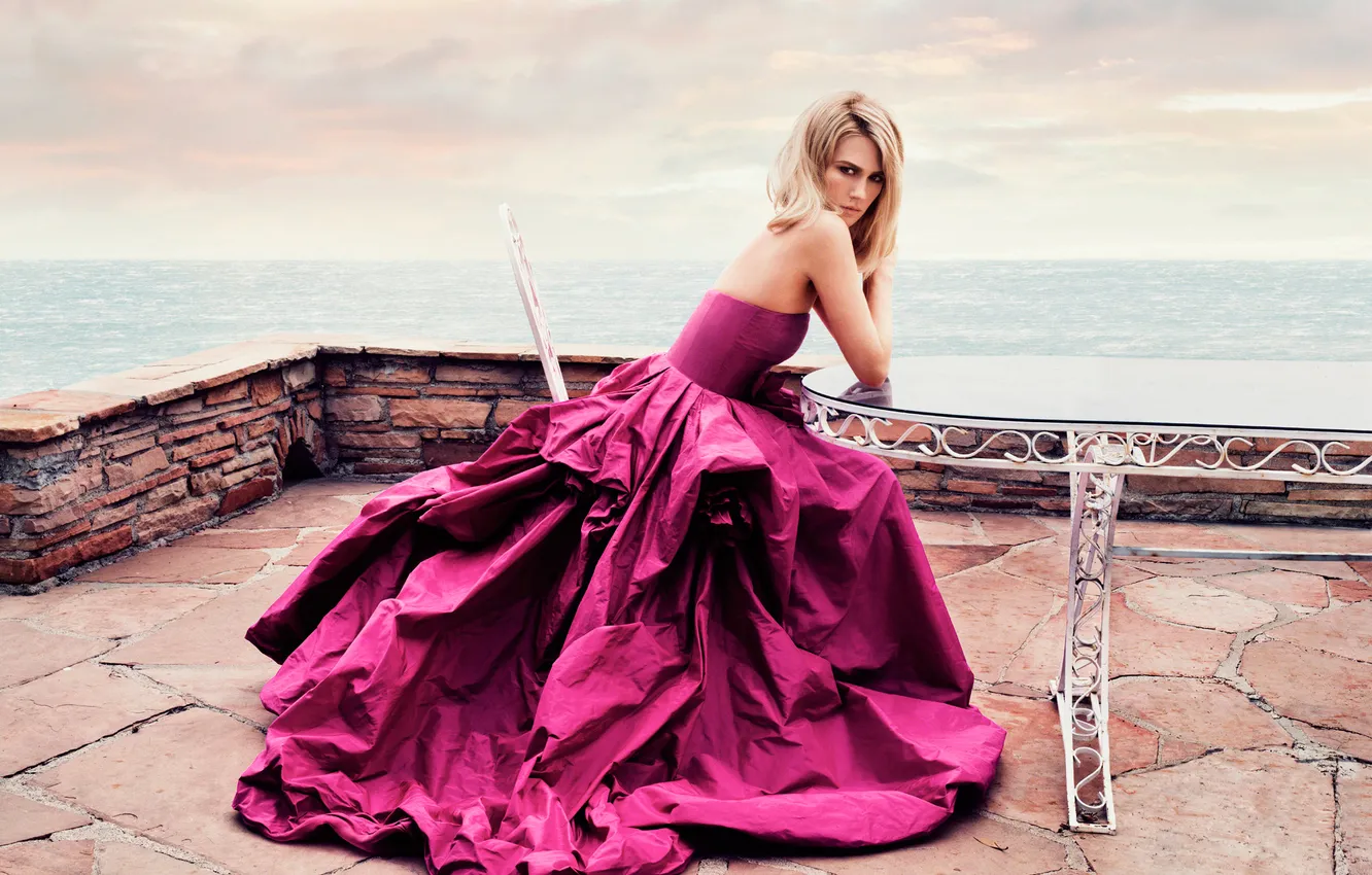 Фото обои January Jones, The Edit, Net-A-Porter