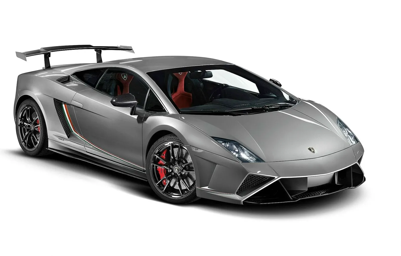 Фото обои Серая, Gallardo, Lamborghini Gallardo LP570-4 Squadra Corse, Squadra Corse