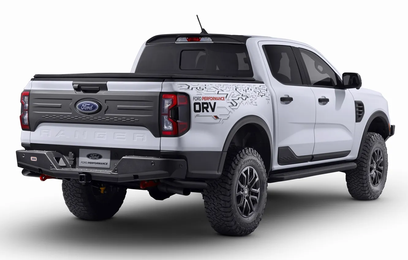 Фото обои Ford, пикап, Package, экстерьер, Ranger, 2023, ORV, Ford Ranger ORV Package