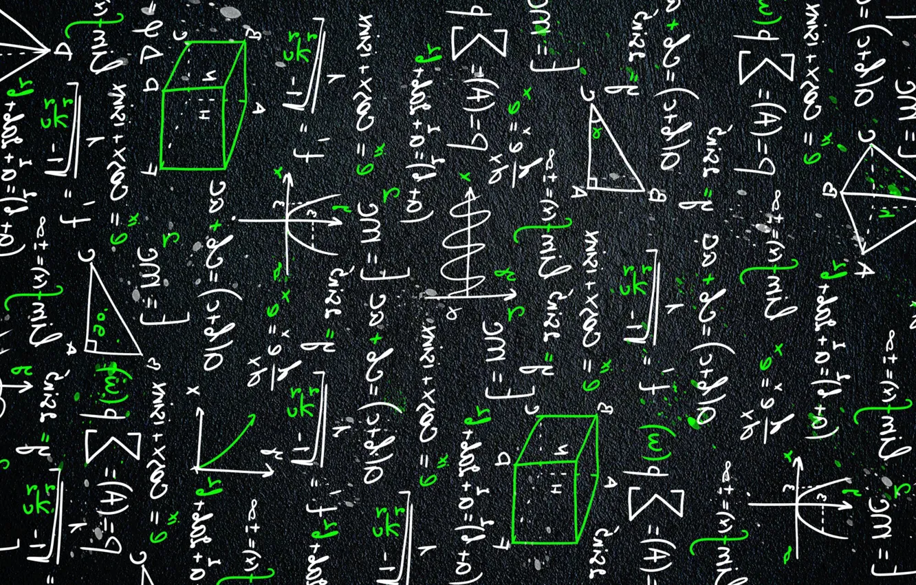 Фото обои wallpaper, chemistry, mathematical formulas, forulas