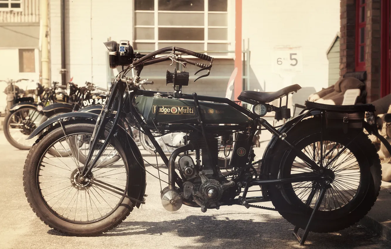 Фото обои bike, motorcycle, classic, old timer