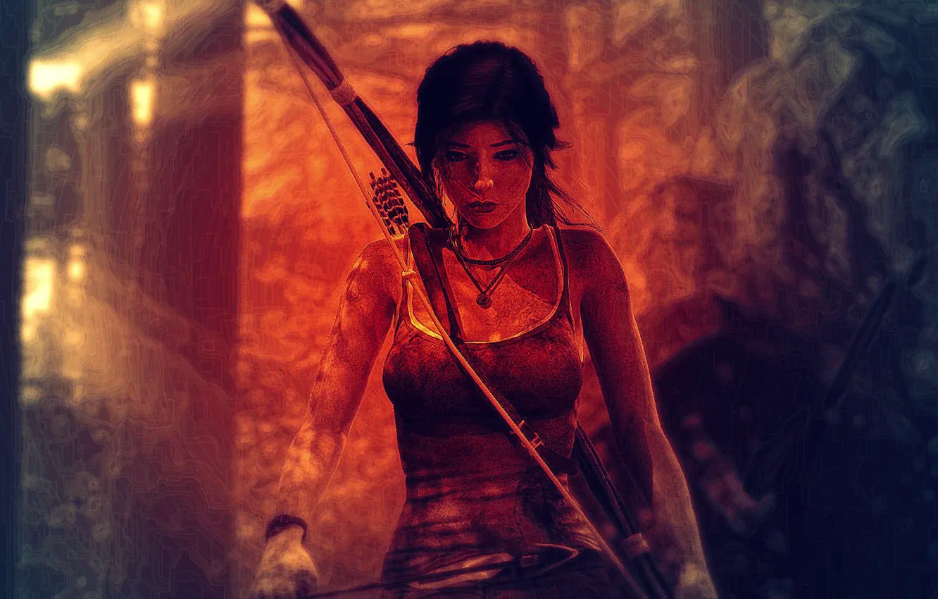 Фото обои Tomb Raider, Лара Крофт, Lara Coft, Crystal Dynamics, Томб Райдер