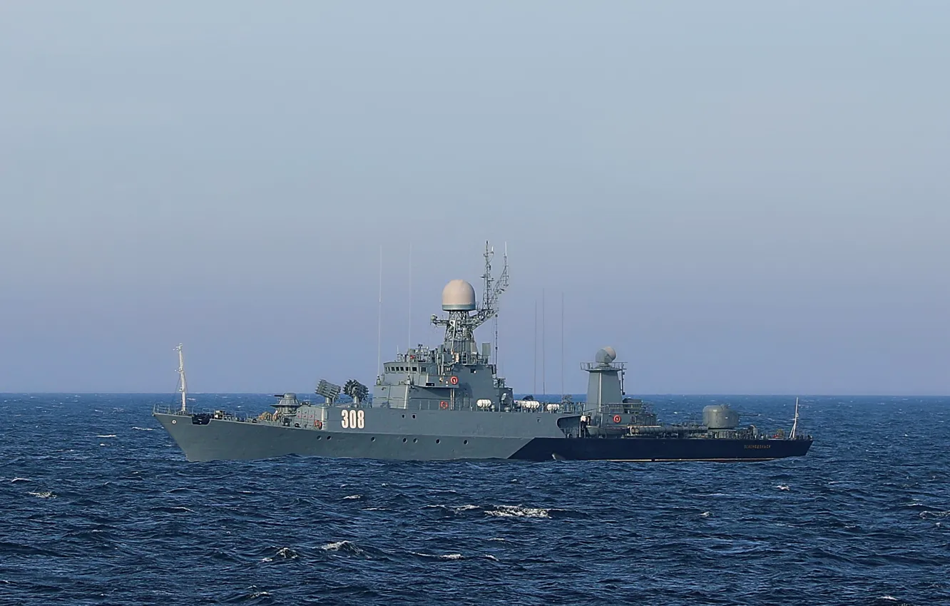 Фото обои корабль, балтика, противолодочный, малый, проект 1131, зеленодольск