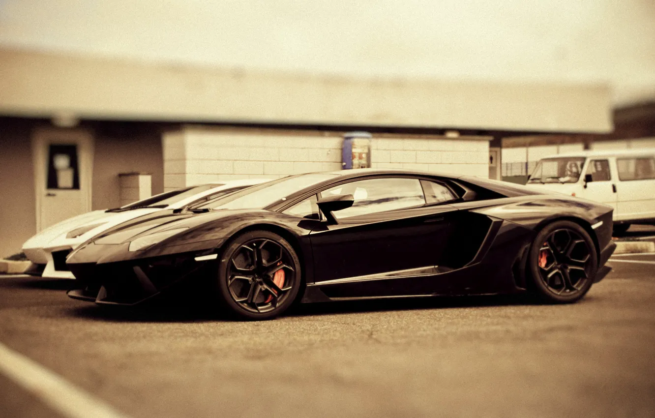 Lamborghini 4k Black