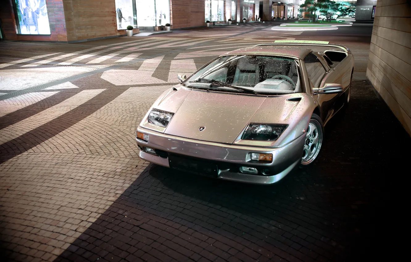 Фото обои Roadster, Lamborghini, Diablo