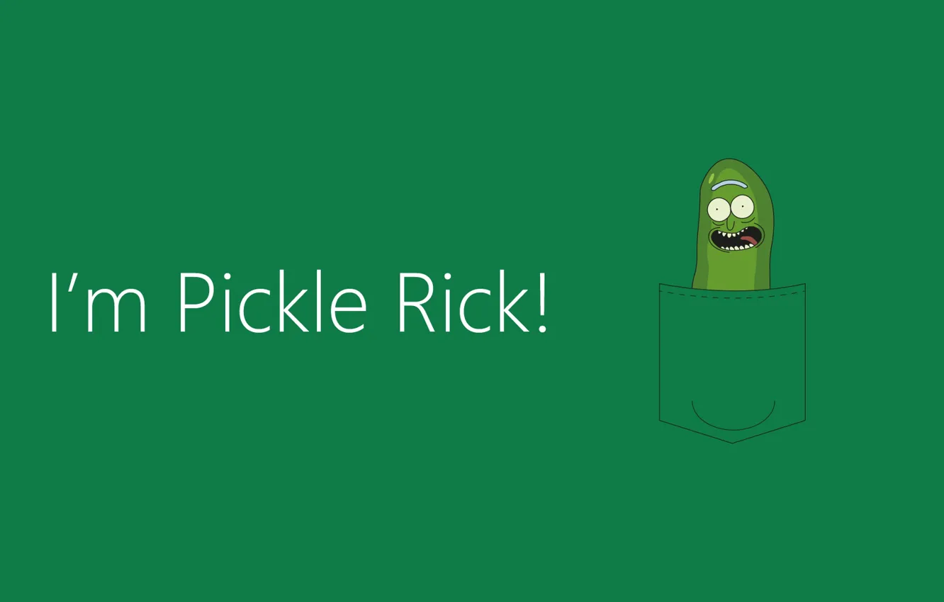Фото обои rick, pickle, pickle rick, rick and morty