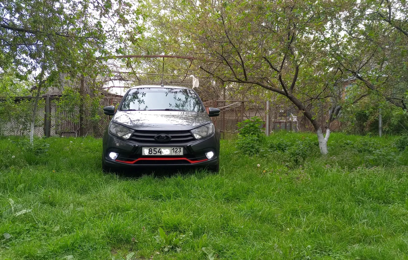 Фото обои Lada, Лада, Гранта, Granta FL, Лифтбек