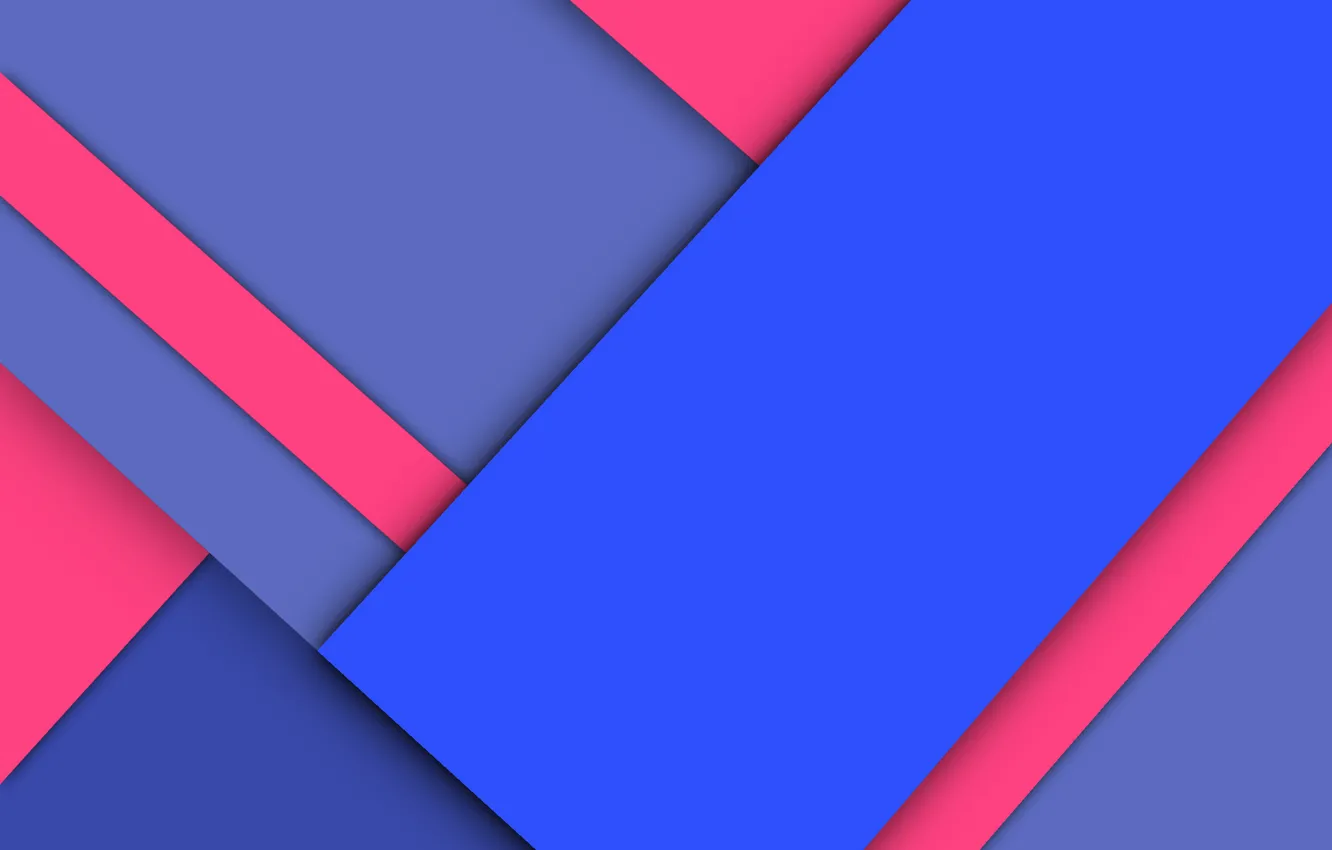 Фото обои геометрия, малиновый, material, линии.синий