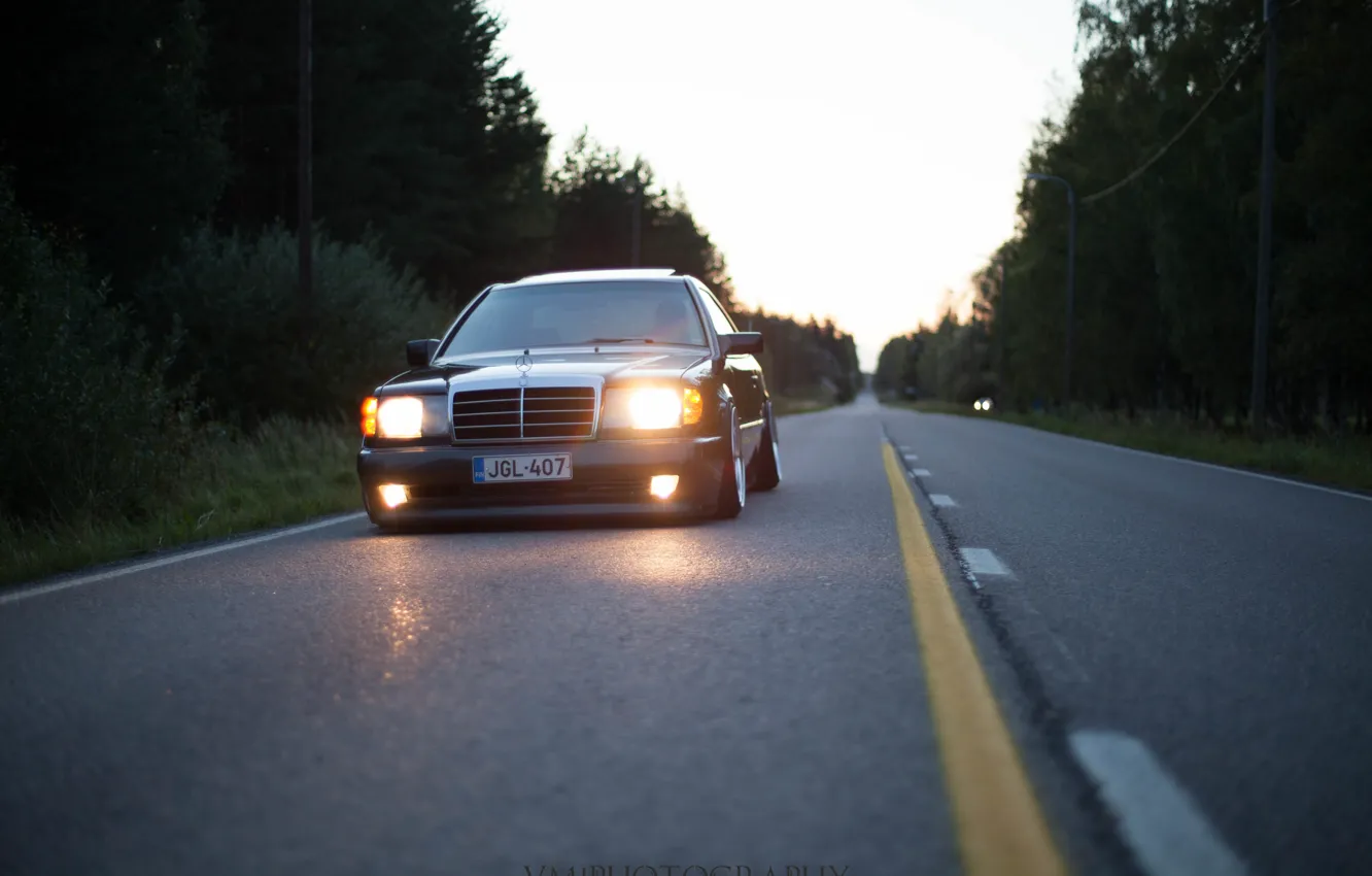 Фото обои Mercedes, W140, S-Class