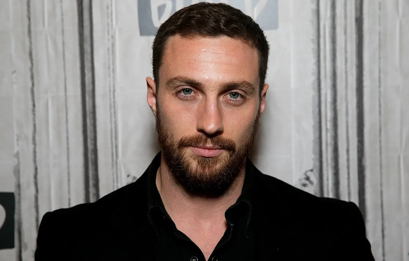 Фото обои взгляд, актер, щетина, Аарон Тейлор-Джонсон, Aaron Taylor-Johnson
