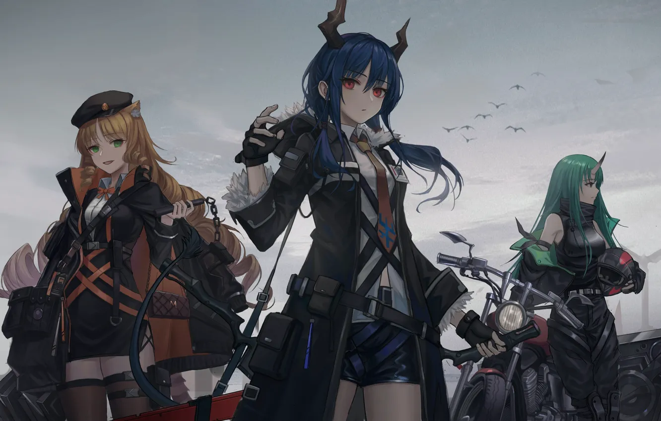 Фото обои Arknights, Ch'en, Hoshiguma, Swire