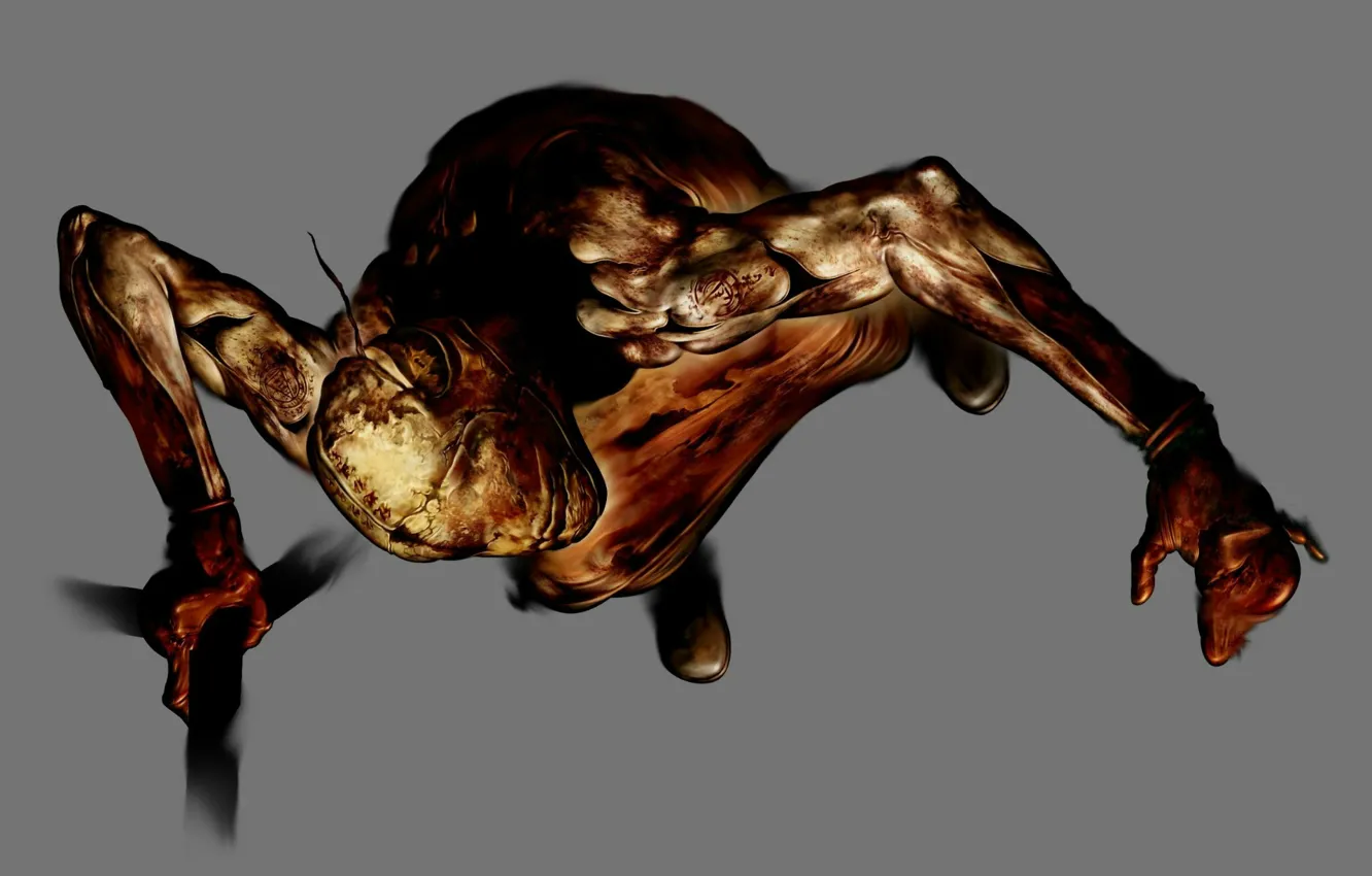 Фото обои страх, монстр, ужас, нежить, Silent Hill, Valtiel