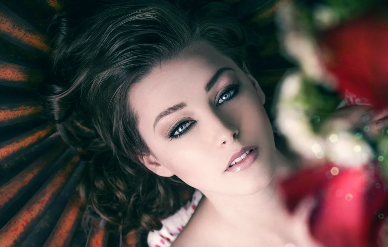 Фото обои зубки, Joachim Bergauer, губки, макияж