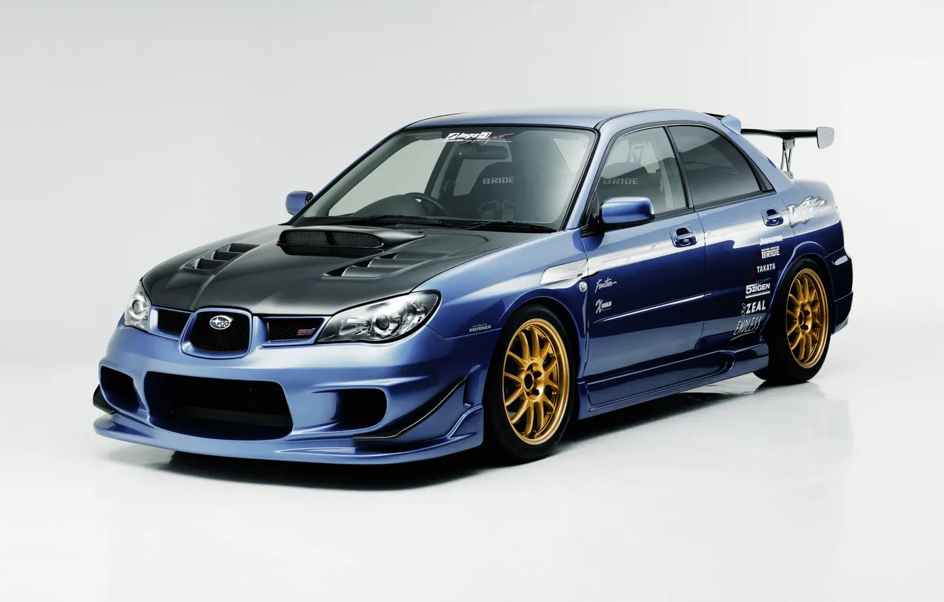 Фото обои Subaru, Impreza, WRX, субару, импреза