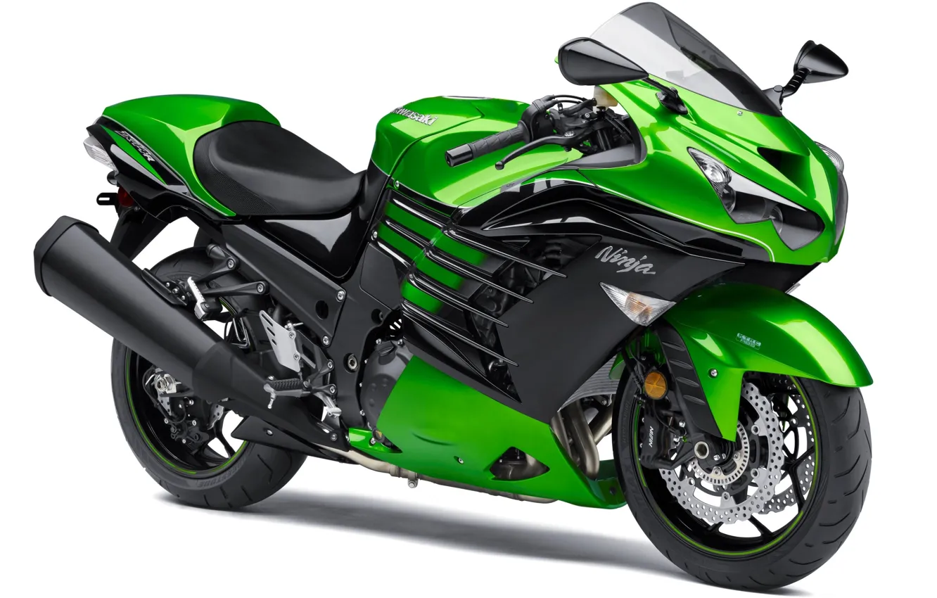 Фото обои байк, Kawasaki, Ninja, ZX-14