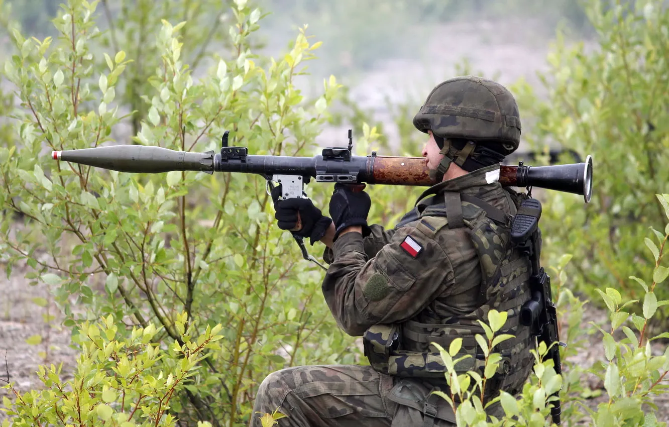 Фото обои оружие, солдат, Polish Army