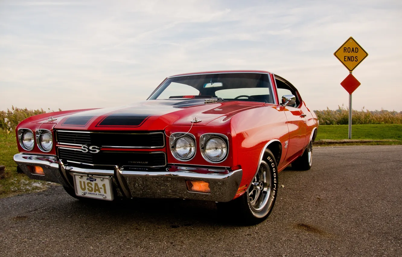 Фото обои Super Sport, Chevelle, 70's