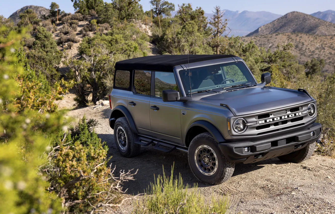 Фото обои Ford, wallpaper, Ford Bronco 4-Door Big Bend Black Diamond Package