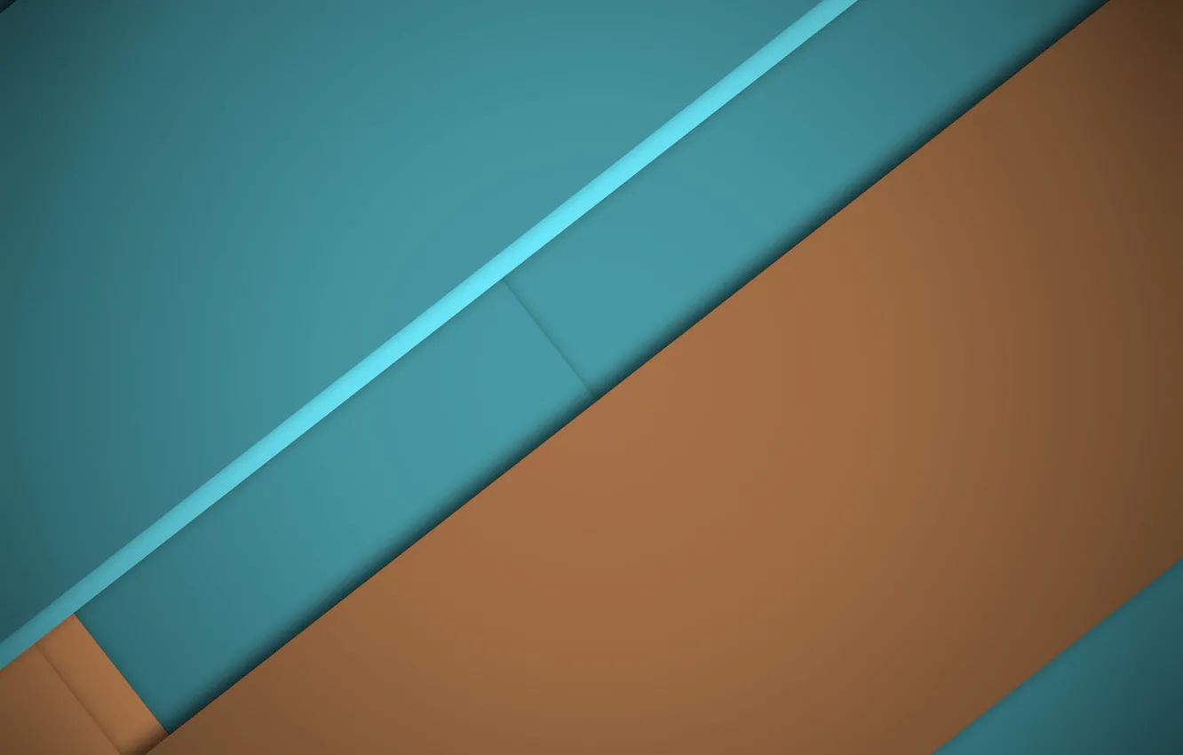 Фото обои линии, зеленый, геометрия, коричневый, design, material