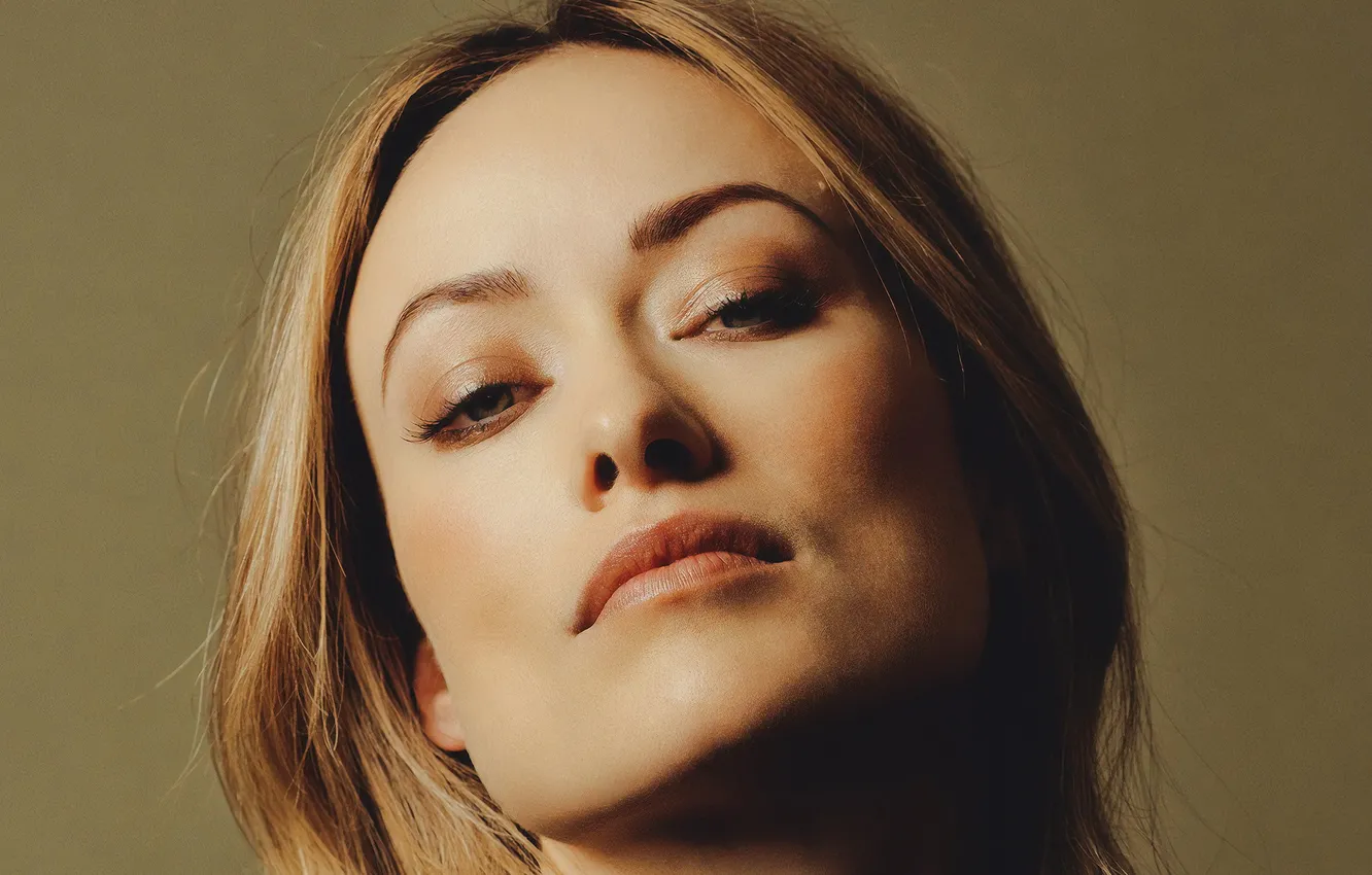 Фото обои взгляд, девушка, Olivia Wilde, The New York Times